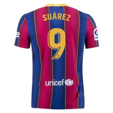 Billiga Fotbollströjor FC Barcelona Luis Suarez 9 Hemma tröja 2020/21 Kortärmad